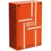 Helvetiq SIXSTIX-kortspil - logiske og visuelle puslespil for sjov! Strategispil Familiespil for b?rn og voksne i alderen 8+ 1-4 spillere 30 minutters spi