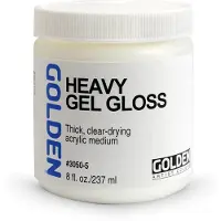 Golden Artist Colors - Heavy Gel Gloss - 8 Oz Jar