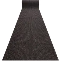 Rugsx Visker skridsikker 120 cm GIN 7053 liverpool ekstern, intern, gummibelagt - brun 120x120 cm