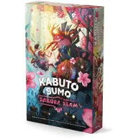 Allplay Kabuto Sumo: Sakura Slam Board -spel för vuxna - Återlämnandet av myntet Pushing Beetle Brawl - fristående uppföljare - Strategi Dexterit