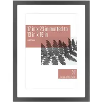 MCS Studio Gallery 17x23 Poster Frame Display Pictures 13x19 med Mat eller 17x23 uden Mat Vertical & Horizontal væg,