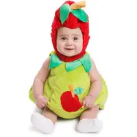 Dress Up America Sugar Sweet Baby Apple Costume