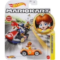 Hot Wheels Mario Kart 1:64 Diecast Princess Daisy i Wild Wing Kart