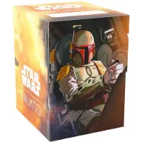 GameGenic Star Wars Unlimited SOFT CATE - Fuldfarvetrykt og officielt licenseret holdbar d?kboks med plads til 60 dobbelt?rmede kort Perfekt til