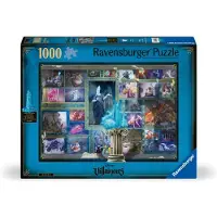 Ravensburger Disney Villainous: Hades och figur 1000 -stycken Jigsaw -pussel för vuxna - 12001116 -Hand Crafted Tooling tillverkade i Tyskland va