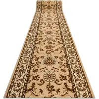 Rugsx Fortovet BCF MORAD Klasyk Klassisk beige 100 cm 100x630 cm