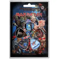 Rock Off Iron Maiden Later Albums Guitar Plectrums - Pakke med 5