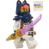 LEGO Ninjago: Sora Minifigure With Pink Blade - Elemental Master of Technology