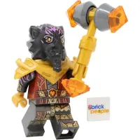 LEGO Ninjago Dragons Rising: Lord Ras Minifigure With Golden Hammer