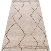 Rugsx Gulvtæppe ANGEL 1190 / 52022 Boho beige / grå 240x340 cm