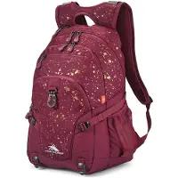 Alta High Sierra Loop-rygsæk - rejse-/arbejdsbogrygsæk med tabletlomme, Én størrelse, kobber-splatter/maroon