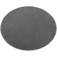 Rugsx TÆPPER hjul STAR grå cirkel 133 cm