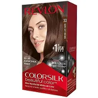 Revlon Coloursilk Smuk farve 33 m?rk bl?d brun 1 ea (pakke med 6)