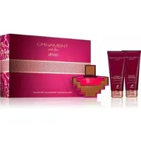 AFNAN PORNAMENT PURPLE Allure Parfume Gift Set til kvinder - Eau de Parfum 100 ml Body Lotion 100 ml bruser gel 100 ml