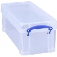 Really Useful Virkelig nyttig 6,5 L opbevaringsboks Clear (6,5C)