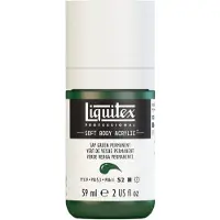 LIQUITEX Professional Soft Body Acryl Maling 59 ml (2-oz) flaske SAP Green Permanent
