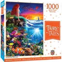 Masterpieces Klassiske eventyr - lille havfrue 1000 stk