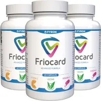 Fyron Group B.V. Friocard - 180 kapsler (3-pak) - Schweizisk formel - 22 vitaminer & mineraler - Plantebaseret kompleks