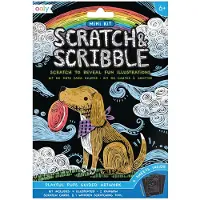 Ooly Mini Scratch & Scribble Art Kit: Legende hvalpe