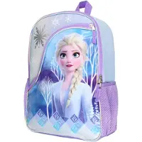 Disney Frozen Elsa 16 " Girls Bag School Travel -rygs?k med reflekterende design