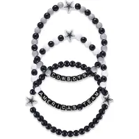 Foco Dallas Cowboys NFL 3 Pack Beaded Friends Bracelet