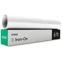 Cricut Everyday Iron-on White (3 Pack) White-6ft (3-Pack 2ft ruller) -HTV Heat Transfer Vinyl Compatible Maker/Explore Machines 3 Count