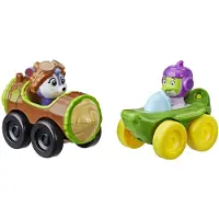Hasbro Top Wing Racers 2 Pack: Shirley Squirrely and Chomps fra Nick Jr. Show Racers med vedh?ftede tal Fantastisk leget?j til b?rn i alderen 3 til 5