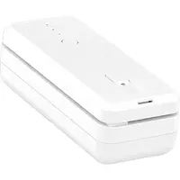 Melitt Household Square Sealing Machine Laminator Packaging Household Food Bag Fresh Snack Sealing Machine White