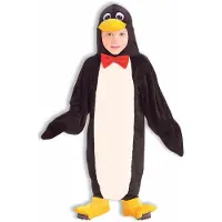 Forum Novelties Plush Cuddlee Penguin Costume Toddler Størrelse