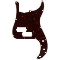 Fender Pure Vintage Pickguard '63 Precision Bass 13 -hul - Skildpadde Shell