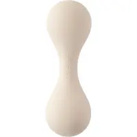Mushie Silicone Baby Shaker Rattle Toy | Alder 3+ m?neder (skiftende sand)