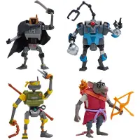Playmates Teenage Mutant Ninja Turtles Mix N Match Robots 4-pak bundt leget?j