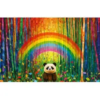 Ravensburger Puzzle Moment: Bambu Panda 200 Piece Jigsaw Puzzle for Adults - 12001322 - Handgjorda verktyg tillverkade i Tyskland varje bit passa