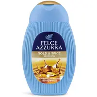 Felce Azzurra Gold and Spices - Silkening Essence Shower Gel - Bland med frugtagtig og aromatiske noter - Forlader din hud bl?d og behageligt par