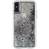 Case-mate Case -mate iPhone X -sag - Vandfald - Cascading Liquid Glitter - Beskyttelsesdesign - Apple iPhone 10 - Irisentcent