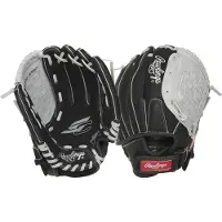 Rawlings | Sure Catch T-Ball & Youth Baseball Glove | H?jre h?nd kast | 10.5 " | Sort/gr?