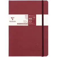 Clairefontaine - Ref 793462C - Alderspose Trdbundet notesbog (192 sider) - A5-strrelse forede linjer 90 g/m2 brstet vellumpapir Elastik luknin