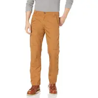 Dickies herre hård Max Duck Double Knee Work Utility Pants Stonewashed Brown Duck 34W X 34L US