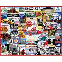 White Mountain - I Love Virginia Puzzle 1000 Piece Jigsaw Puzzle