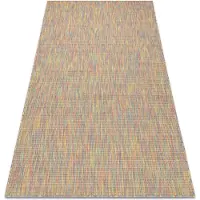 Rugsx Tæppe FISY moderne, OVERRASKNING SISAL 20789 mélange, regnbue 140x190 cm