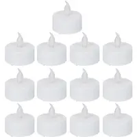 Melitt LED Candles Light Flameless Tealight Fake Candles Lamp for Wedding Home Decoration Lights 3D Printer Model Components