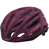 Giro Syntax MIPS Voksen Road Cycling Helmet - Matte Dark Cherry Towers Small (51-55 cm)