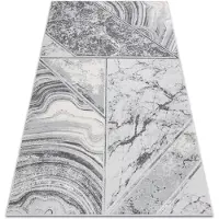 Rugsx Tæppe LIRA HE527 Natur, strukturelt, moderne, glamour - grå 140x190 cm