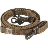 Carhartt Shock Absorberende hundebånd Brown/børstet messing