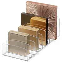 IDesign BPA -fri plastdelt makeup -paletkosmetisk arrang?r The Clarity Collection - 9.25 " X 3.86 " X 3.2 " Clear