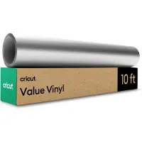 Cricut Value Permanent vinylmatte s?lv (12in x 10ft rulle)