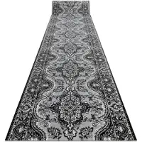 Rugsx Fortovet BCF MORAD Wiosna roset grå 120 cm 120x110 cm
