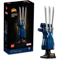 LEGO 76250 Wolverines Adamantium-klør — 596-dele Marvel X-Men 97-model med 3 bevægelige klør, beskrivende panel og base