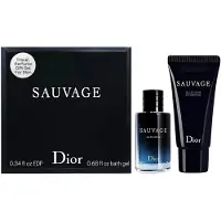 Dior Sauvage Parfume til Mnd - Mini Duft Gavest EDP & Shower Gel Duo Rejsest