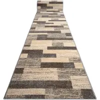 Rugsx Fortovet KARMEL Deski brædder grå karamel 70cm 70x450 cm